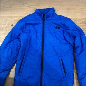 The North Face Men's Vibrant Blue Puffer Jacket